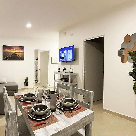 Angels Beach Condo Con Piscina, Parking Y Parque Playa del Carmen Luaran gambar