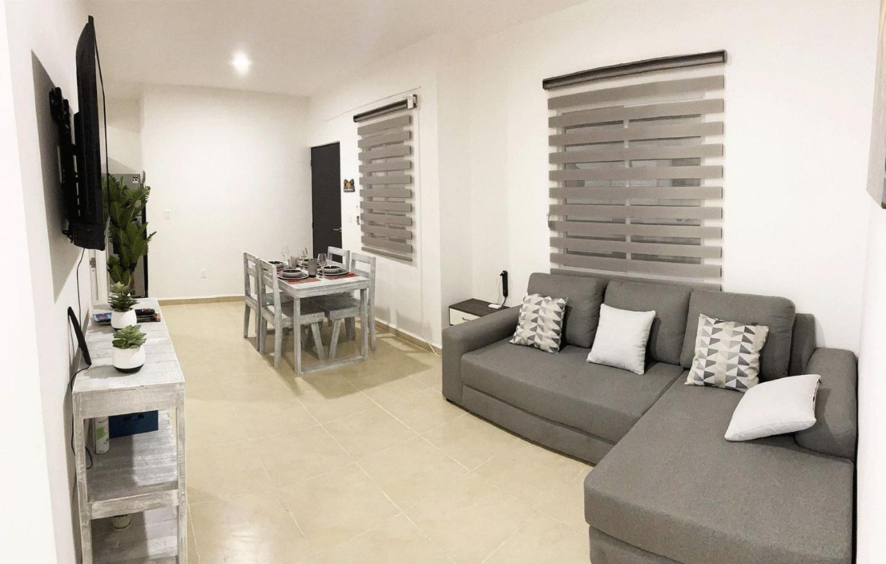 Angels Beach Condo Con Piscina, Parking Y Parque Playa del Carmen Luaran gambar